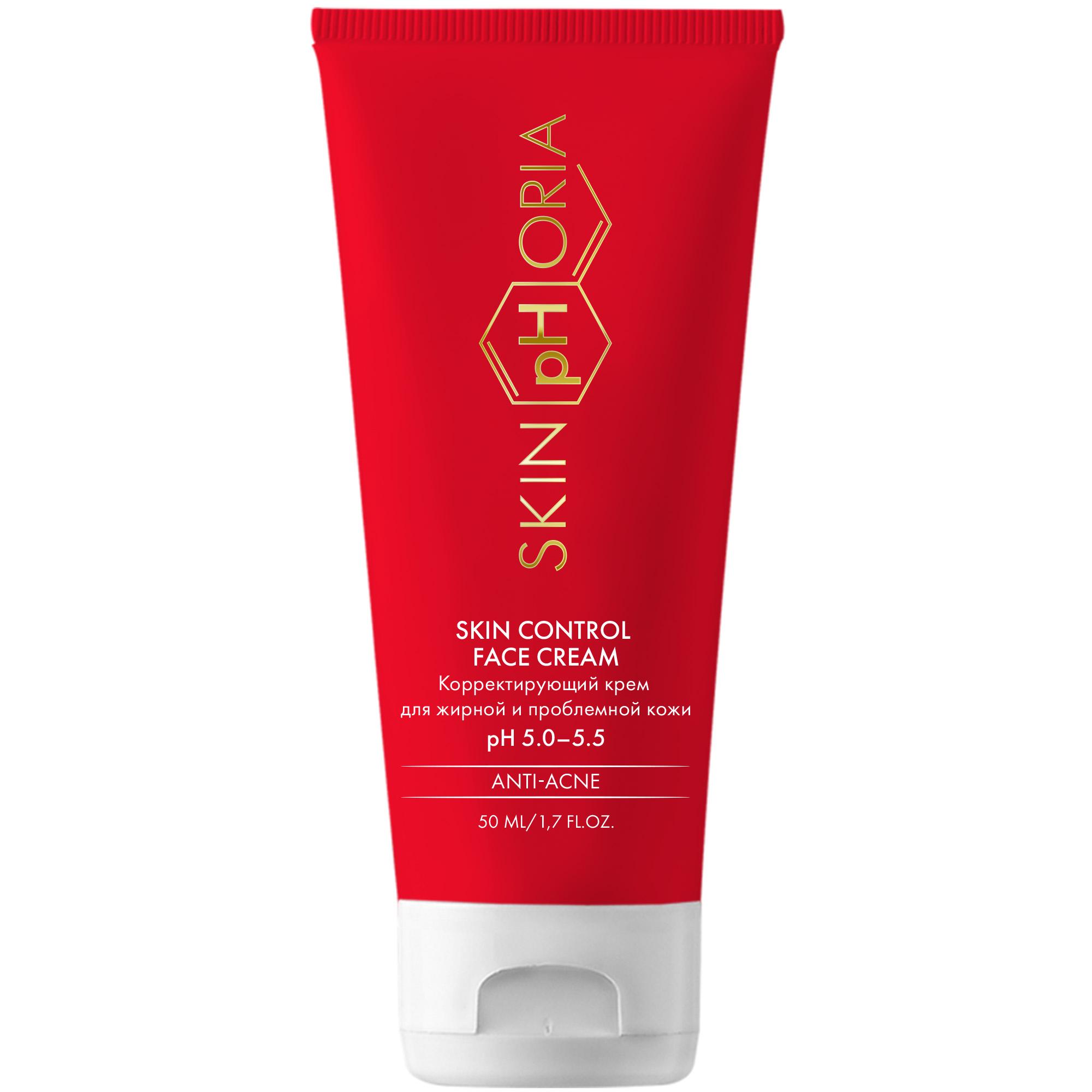 SKINPHORIA КОРРЕКТИРУЮЩИЙ КРЕМ ДЛЯ ЖИРНОЙ И ПРОБЛЕМНОЙ КОЖИ ЛИЦА SKIN CONTROL FACE CREAM 50МЛ