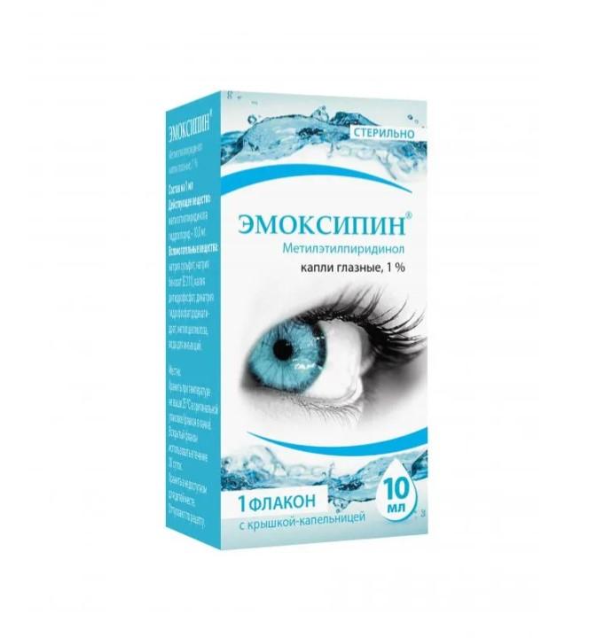 ЭМОКСИПИН КАПЛИ ГЛАЗН. 1% ФЛ-КАП. 10МЛ ФАРМСТАНДАРТ