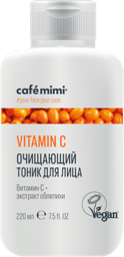 КАФЕ МИМИ ТОНИК ДЛЯ ЛИЦА ОЧИЩАЮЩИЙ VITAMIN C 220МЛ