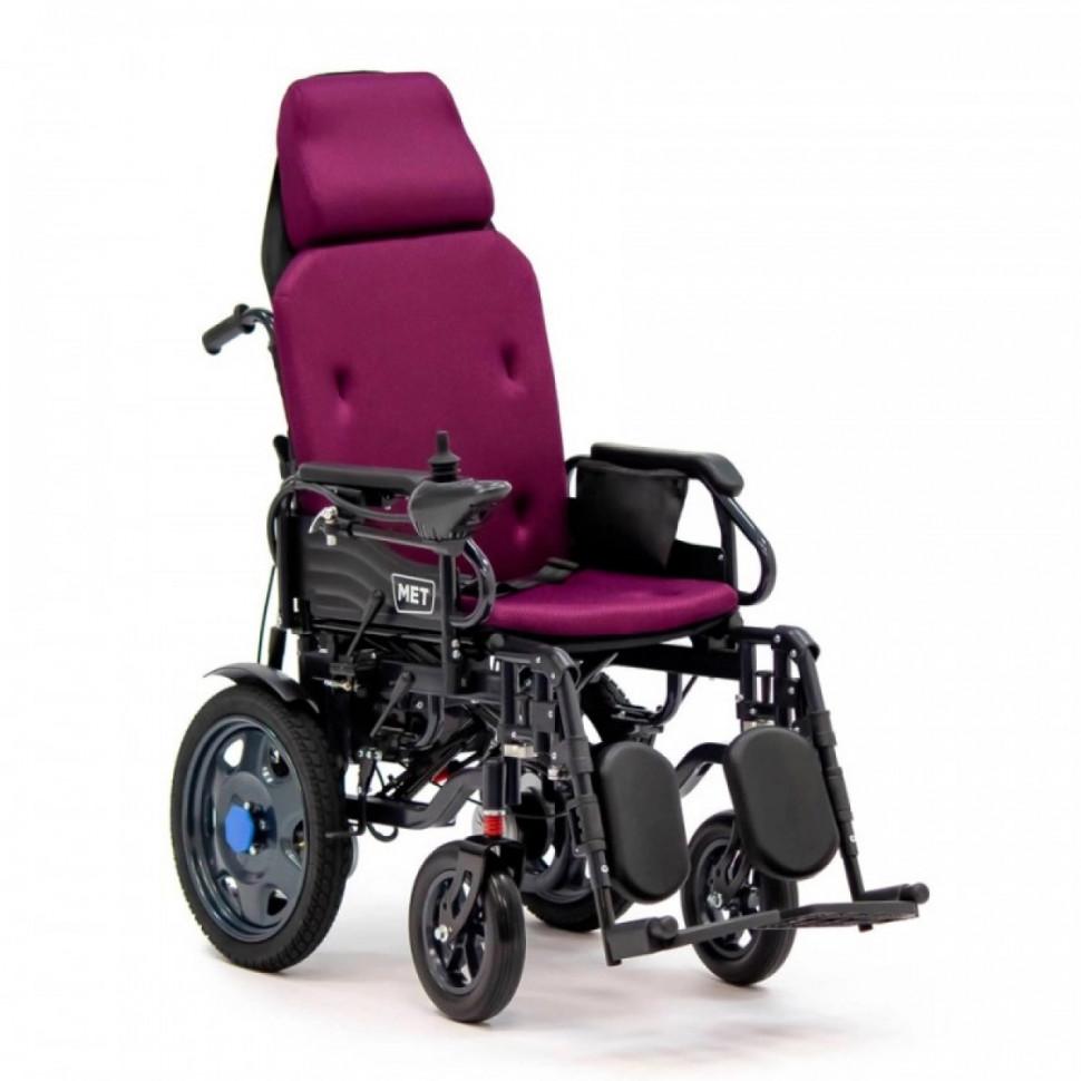 MET COMFORT 110 ЭЛЕКТРИЧЕСКОЕ КРЕСЛО-КОЛЯСКА С ВОЗМОЖНОСТЬЮ ПЕРЕВОДА СПИНКИ КРЕСЛА В ГОРИЗОНТАЛЬНОЕ ПОЛОЖЕНИЕ САМИМ ПОЛЬЗОВАТЕЛЕМ (СЕРИЯ/АРТИКУЛ 20702