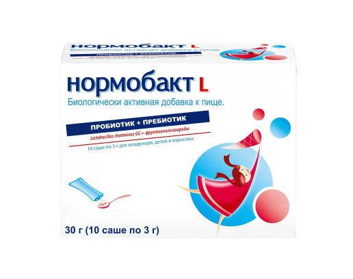 НОРМОБАКТ L ПОР. САШЕ 3Г №10