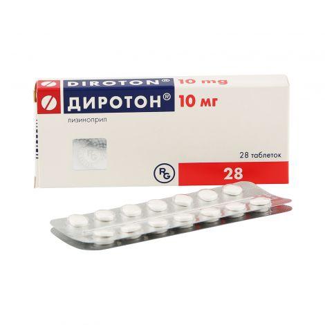 ДИРОТОН ТАБЛ. 10МГ №28