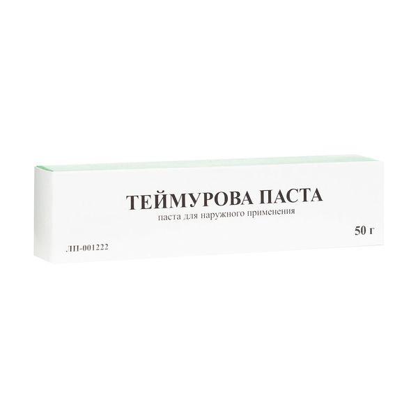 ТЕЙМУРОВА ПАСТА Д/НАРУЖ. ПРИМ. ТУБА 50Г ТУЛЬСКАЯ ФФ