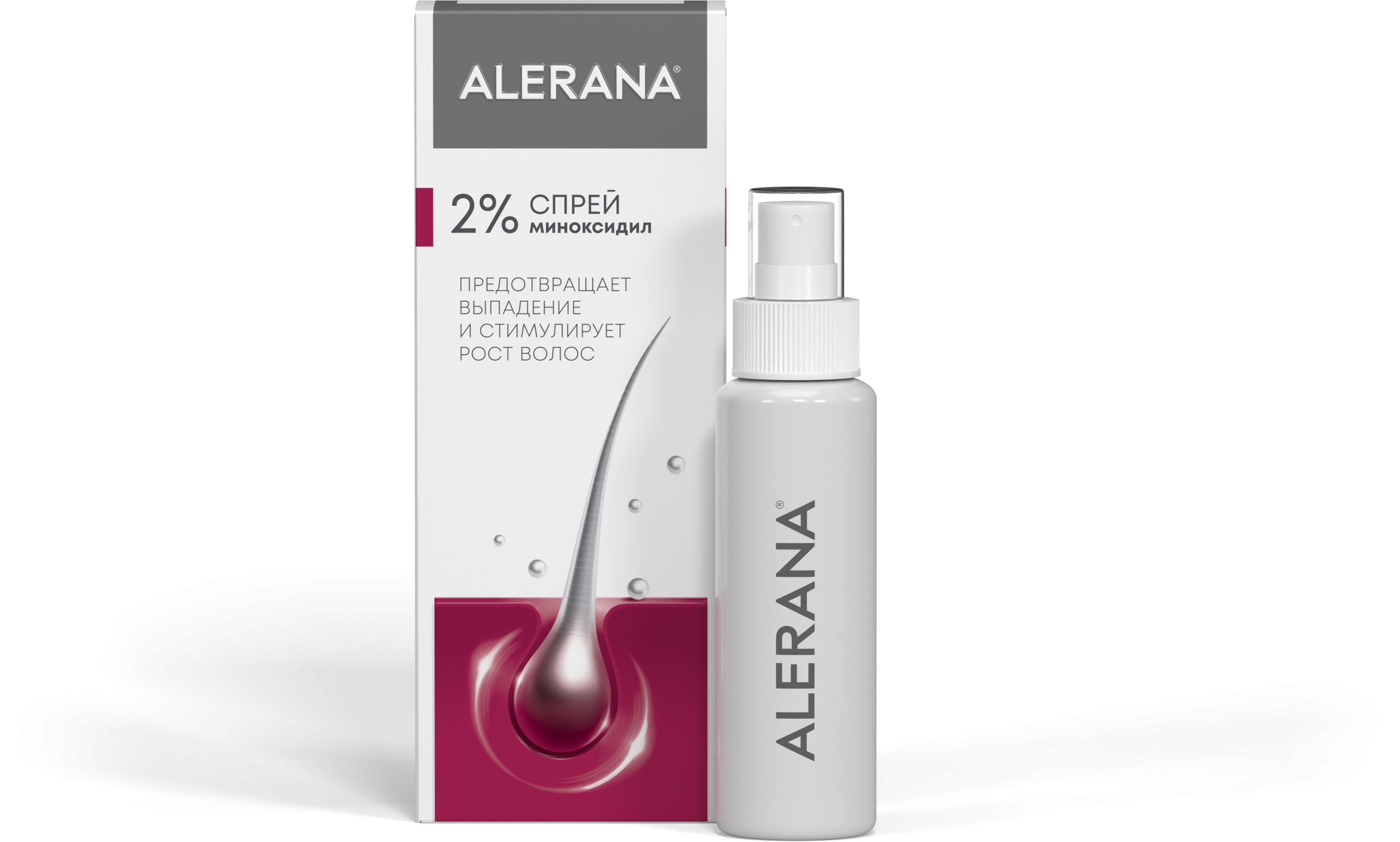 АЛЕРАНА СПРЕЙ Д/НАРУЖ. ПРИМ. 2% ФЛ. 60МЛ