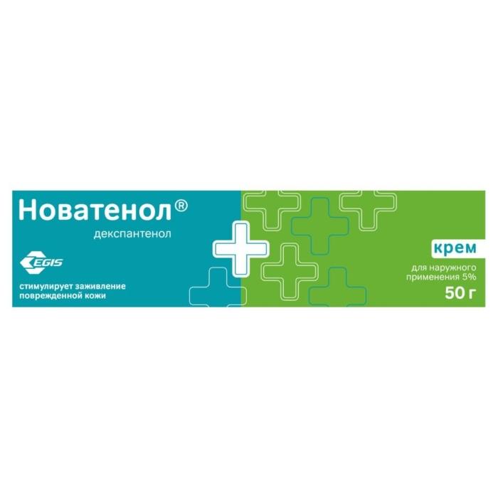 НОВАТЕНОЛ КРЕМ Д/НАРУЖ. ПРИМ. 5% ТУБА 50Г 