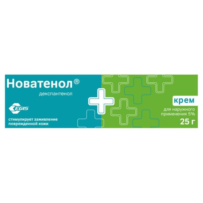 НОВАТЕНОЛ КРЕМ Д/НАРУЖ. ПРИМ. 5% ТУБА 25Г 
