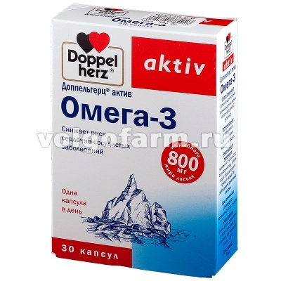 ДОППЕЛЬГЕРЦ АКТИВ ОМЕГА-3 КАПС. №30