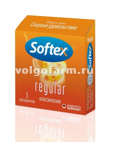 SOFTEX ПРЕЗЕРВАТИВЫ REGULAR №3