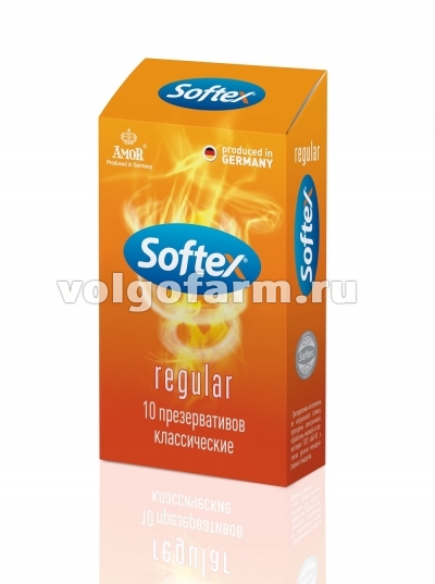 SOFTEX ПРЕЗЕРВАТИВЫ REGULAR №10