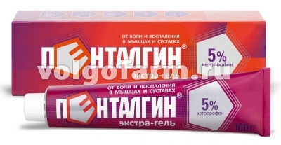 ПЕНТАЛГИН ЭКСТРА-ГЕЛЬ ГЕЛЬ Д/НАРУЖ. ПРИМ. 5% ТУБА 100Г