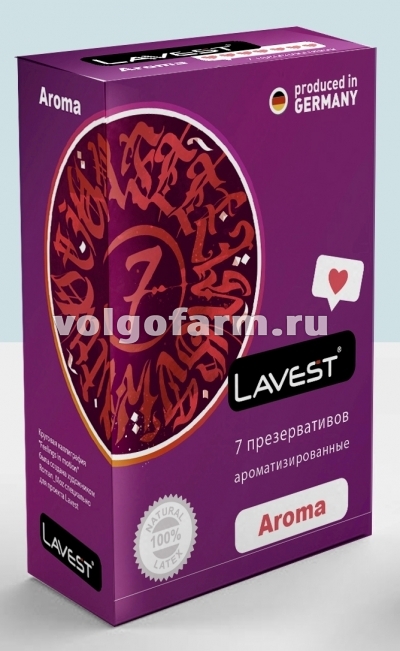 LAVEST ПРЕЗЕРВАТИВЫ AROMA №7