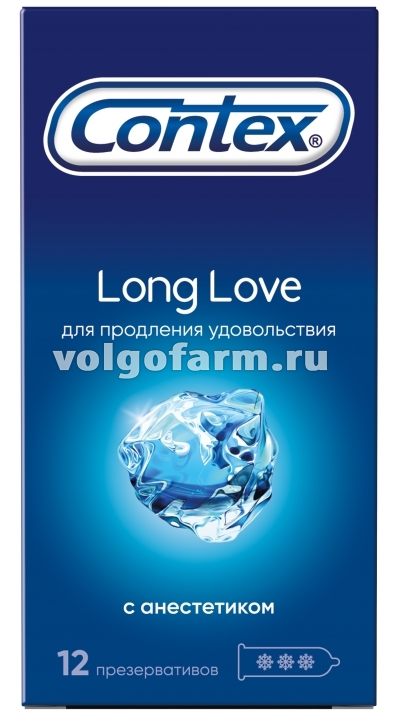 КОНТЕКС ПРЕЗЕРВАТИВЫ LONG LOVE №12