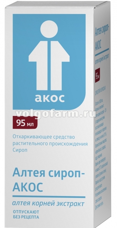 АЛТЕЯ СИРОП-АКОС ФЛ. 125Г(95МЛ) СИНТЕЗ