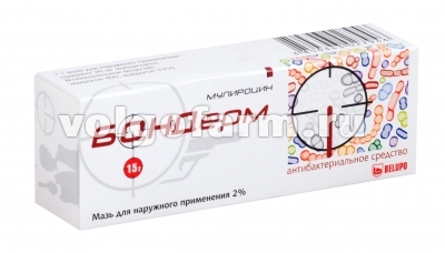 БОНДЕРМ МАЗЬ Д/НАРУЖ. ПРИМ. 2% ТУБА 15Г