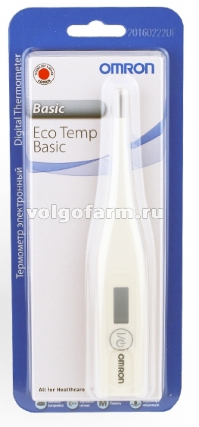 ОМРОН ТЕРМОМЕТР ECO TEMP BASIC MC-246-RU