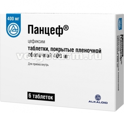 ПАНЦЕФ ТАБЛ. П/ПЛЕН/ОБ. 400МГ №6