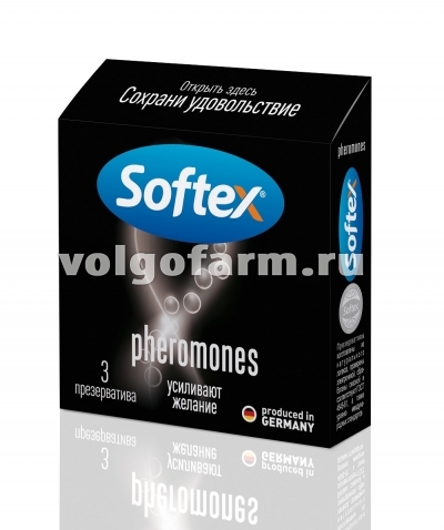 SOFTEX ПРЕЗЕРВАТИВЫ PHEROMONES №3