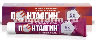 ПЕНТАЛГИН ЭКСТРА-ГЕЛЬ ГЕЛЬ Д/НАРУЖ. ПРИМ. 5% ТУБА 30Г