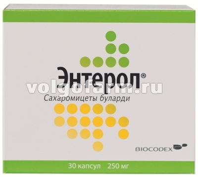 ЭНТЕРОЛ КАПС. 250МГ №30 УП. ЯЧ. КОН.